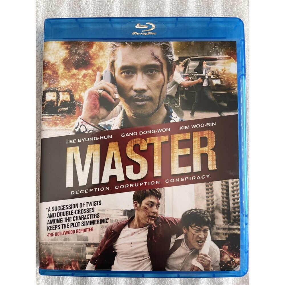 Master (Blu-Ray, 2017) Korean Action Lee Byung-Hun Gang Dong-Won Kim Woo-Bin